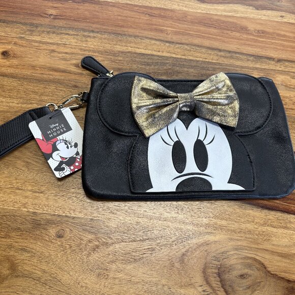 NEW Disney Minnie Mouse Clutch Purse - Picture 1 of 4